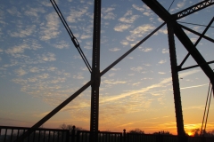 bridge sunrise