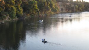 fishing boats, fisherman, salmon, American River, rituals, Fair Oaks Bridge, mornings,