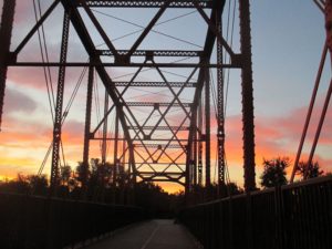 fishermen, Fair Oaks Bridge, sunrise, morning, walk, 