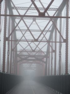 fog, morning, American River, Fair Oaks, Fair Oaks Bridge, 