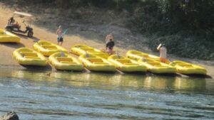 rafts, American River, Bannister Park, Fair Oaks, water, play, fun, recreation