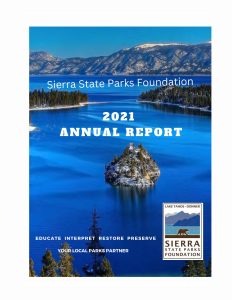 Sierra State Parks Foundation, parks, Lake Tahoe, Sierra Nevada